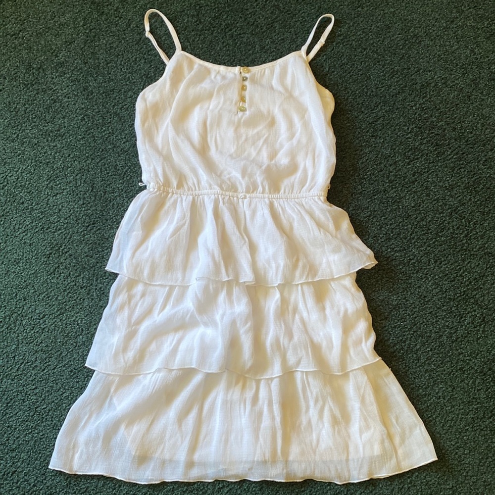 Ruffle mini dress